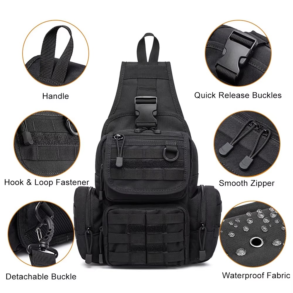 Tactical Pistol Bag Concealed  - đánh giá và giá Edc Concealed Carry Sling Bag