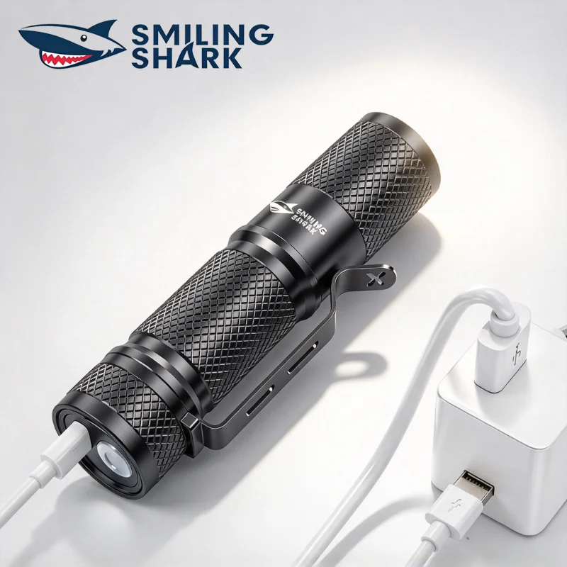 SMILING SHARK Ultra Powerful M - đánh giá và giá Edc Carry Clip