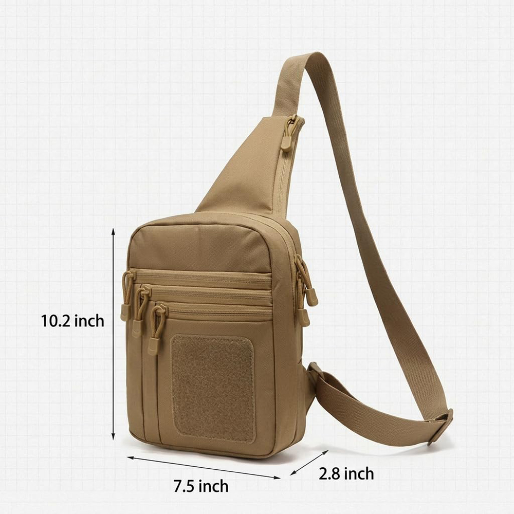Tactical Pistol Gun Bag Concea - đánh giá và giá Edc Concealed Carry Sling Bag